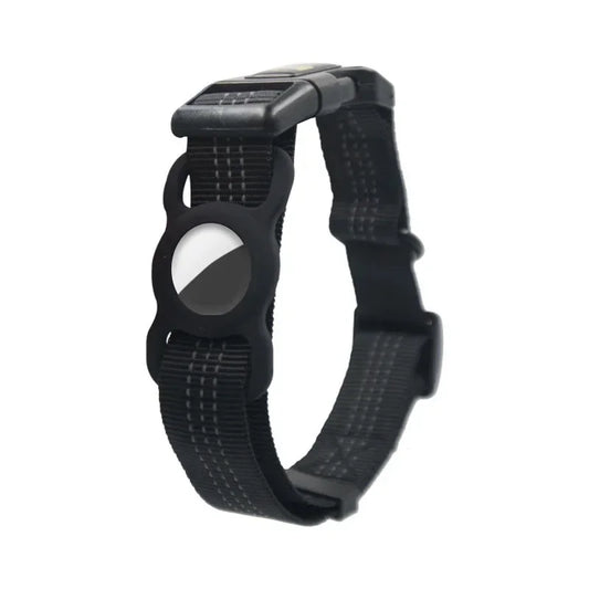 Guangdong Reflective AirTag Nylon Dog Collar With Case
