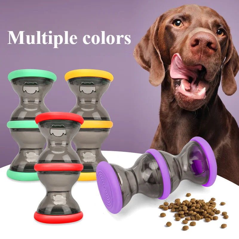 Pet Leaky Food Toy for Dogs Durable Chew Puzzle Training Toy in Multiple Colors