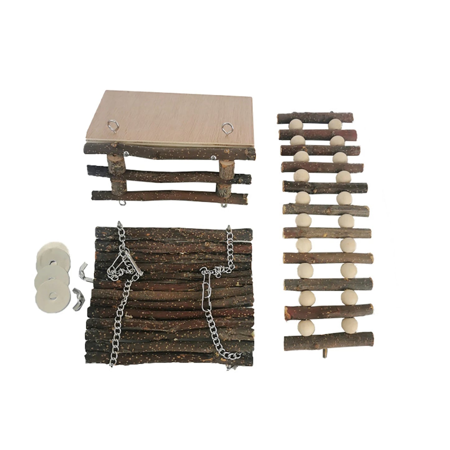 Hign Concerned Chemical Hamster Climbing Toys Natural Wood