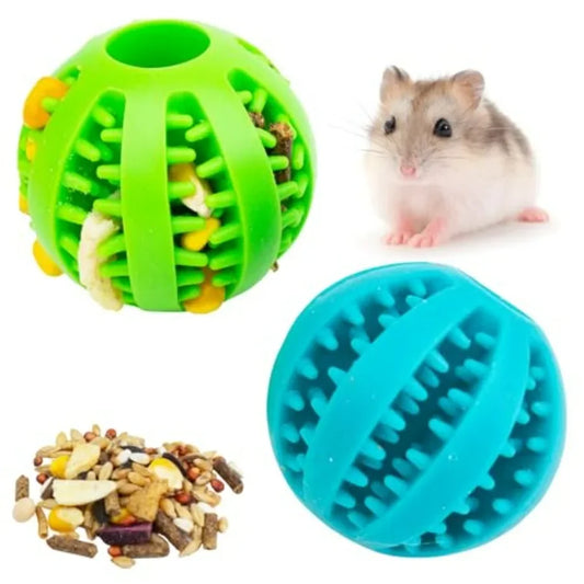 Hign-concerned Foraging Ball Puzzle Set Of 2 For Small Pets