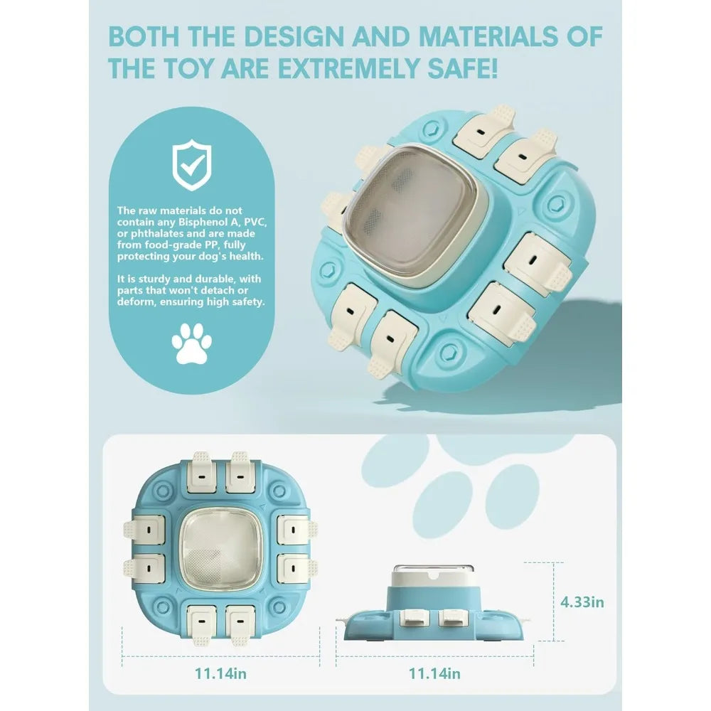 Hign-concerned Dog Puzzle Toy Two Level Treat Puzzles