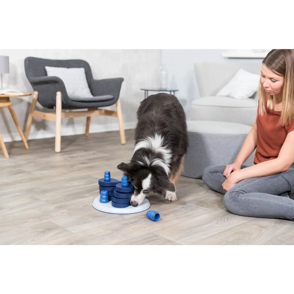 Advanced Dog Puzzle Toy Level 3 Interactive Treat Dispenser for Mental Stimulation