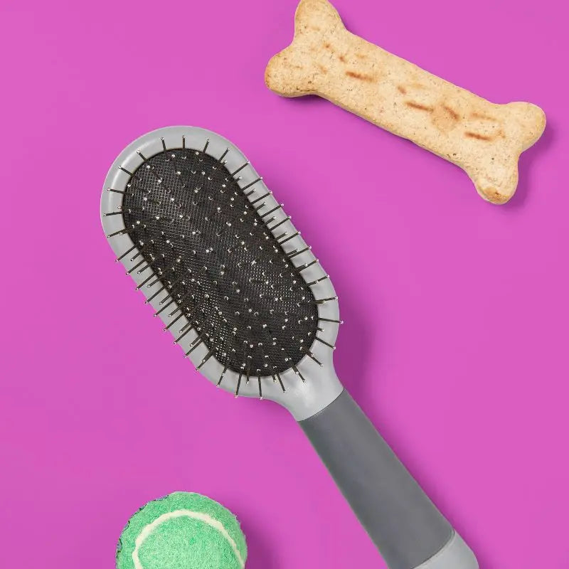 Care Two Sided Dog Comb Grooming Tool Ergonomic Handle