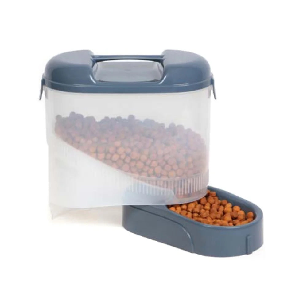 XMSJ Portable Pet Food Dispenser Auto Flow Bowl For Dogs