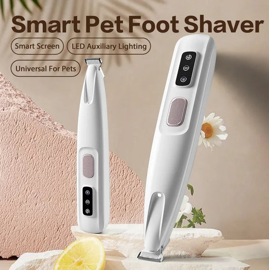 2025 New Rechargeable Pet Paw Trimmer Professional Grooming Kit for Dogs