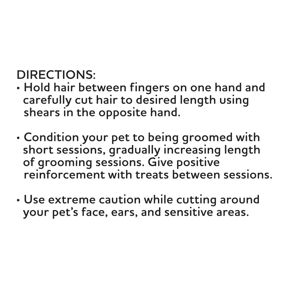 DUTRIEUX Round Tip Dog Grooming Scissors For All Coats