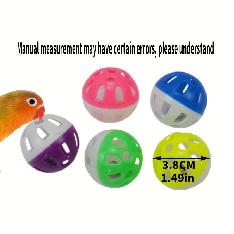 Xiangzi Interactive Bell Bird Toy Set For Parrots And Birds