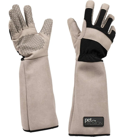 Multipurpose Pet Grooming Gloves For Vet Trips Waterproof