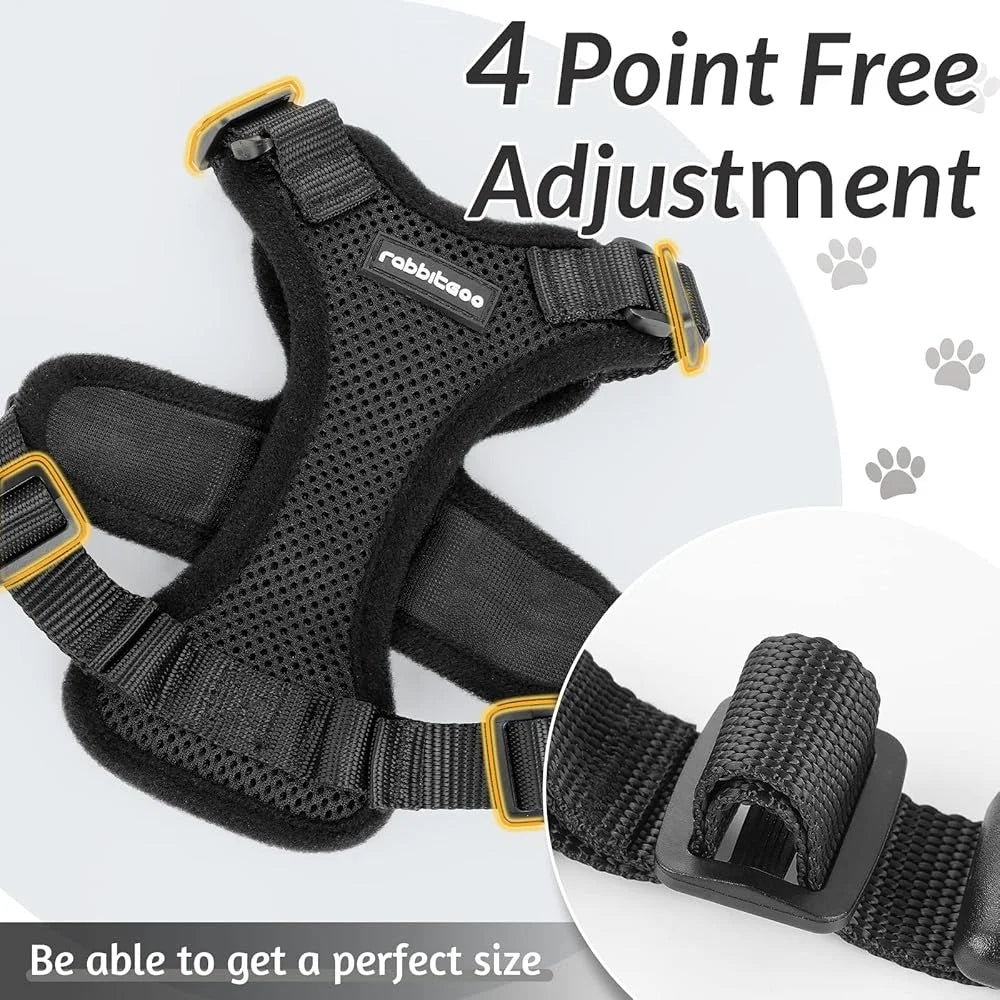 Escape Proof Cat Harness and Leash Soft Adjustable Breathable Vest for Outdoor Use