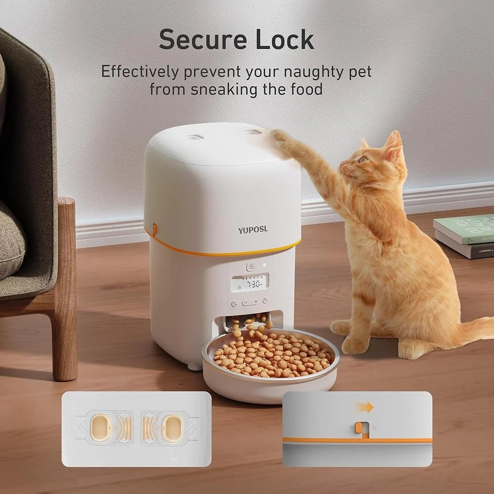 Hign-concerned Automatic Cat Feeder Timed Dispenser
