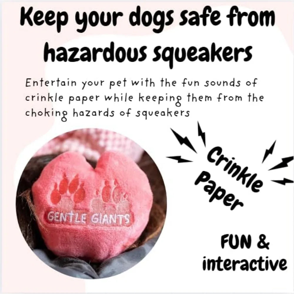 Gentle Giants Plush Dog Toy Enrichment for All Dogs