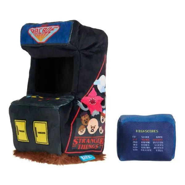 Netflix Stranger Things Palace Barkade Plush Dog Toy Interactive Fun