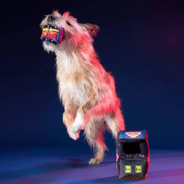 Netflix Stranger Things Palace Barkade Plush Dog Toy Interactive Fun